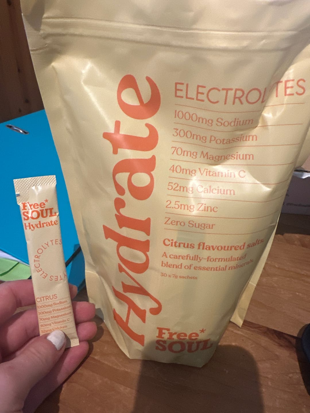 Customer photo review of Free Soul Hydrate