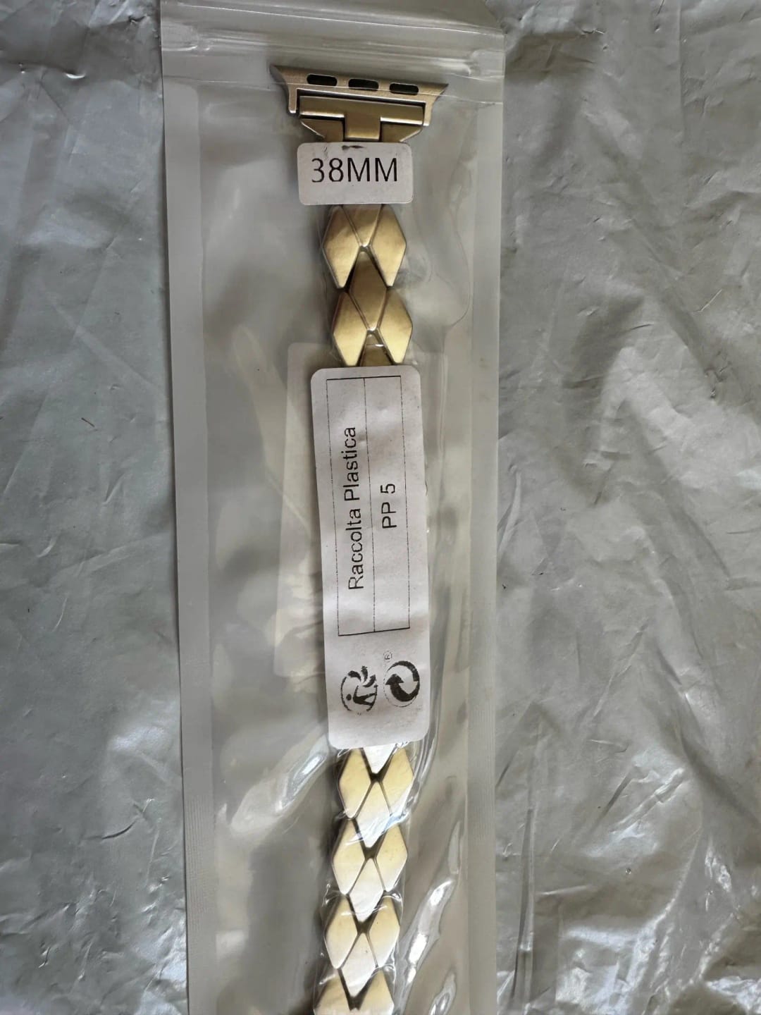 Customer photo review of Apple Watch Stainless Steel Band - Sleek Luxury Strap