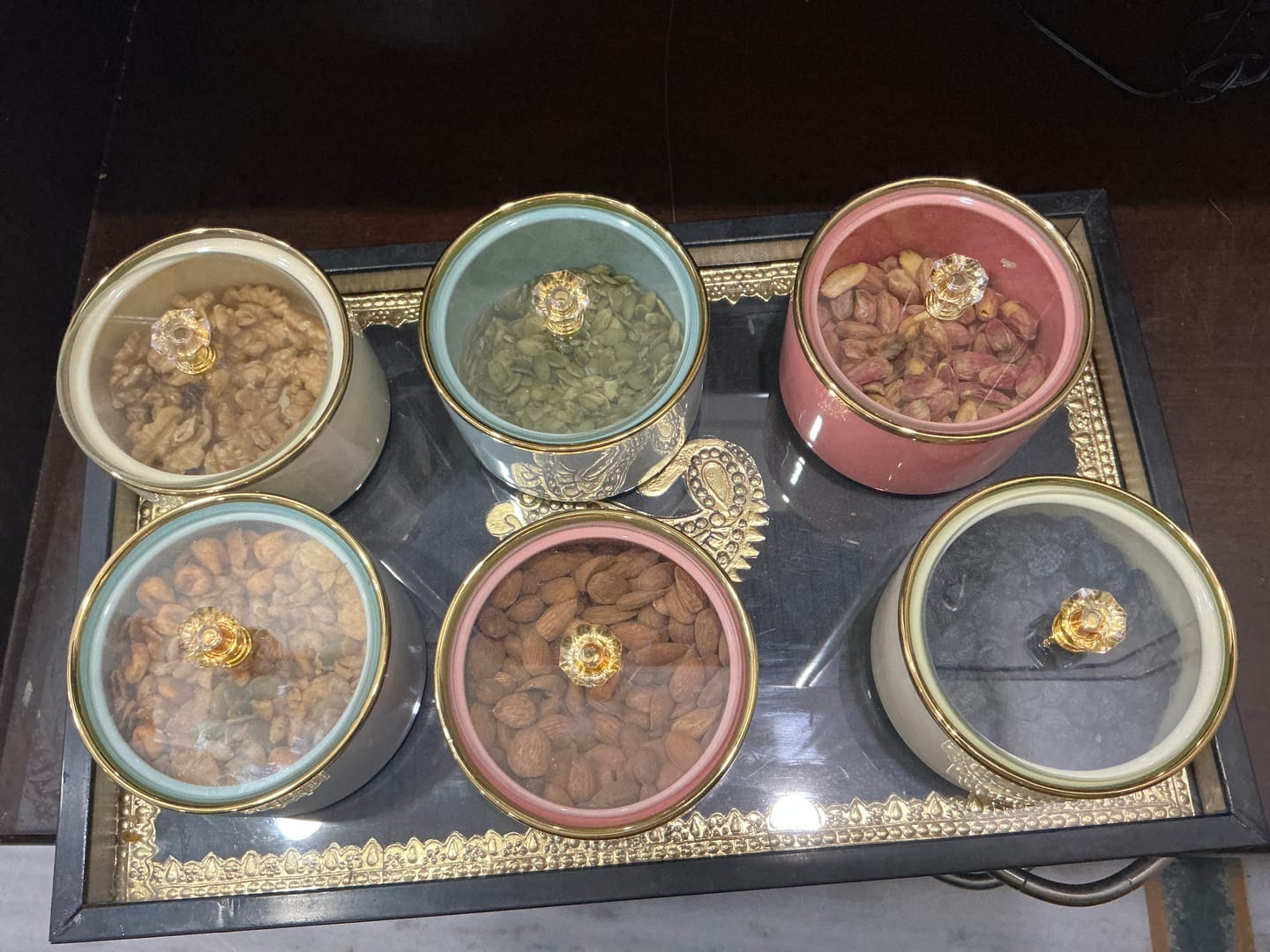 Customer photo review of Set of 2 Bowls with Lids
