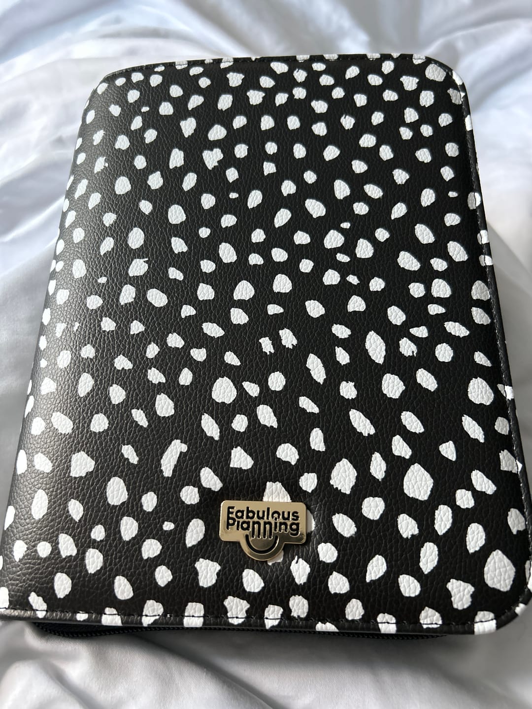 Customer photo review of A5 Folio - Reverse Dalmatian