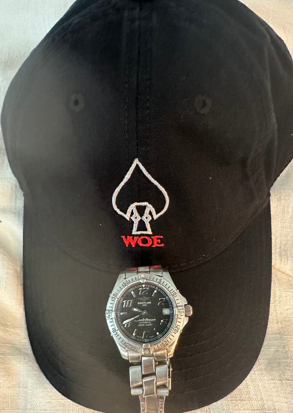 Customer photo review of W.O.E. Spearhead Dad Hat