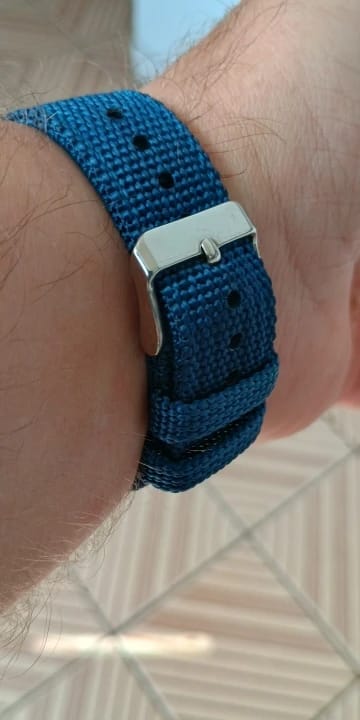 Customer photo review of Huawei Nylon Watch Band - Durable, Comfortable, Stylish