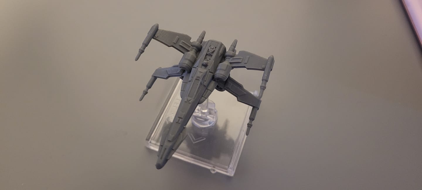 Customer photo review of (XW) T-85 New Republic X-Wing