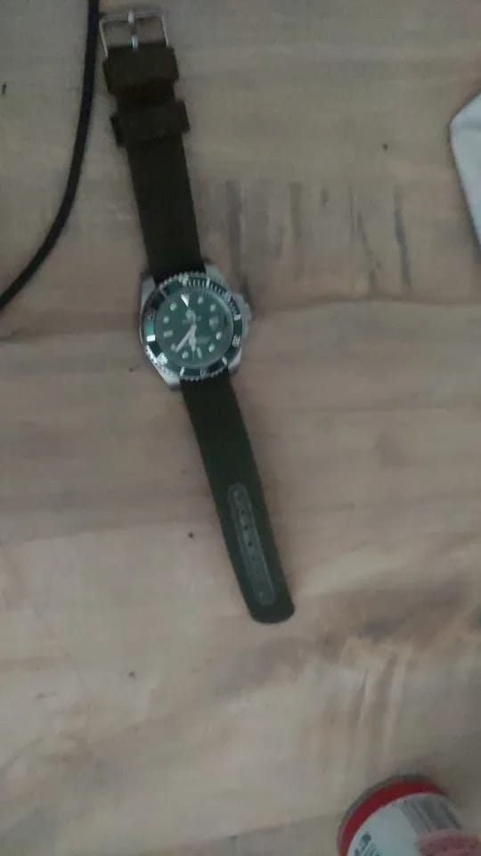 Customer photo review of Huawei Nylon Band - Tough, Breathable, Versatile Strap