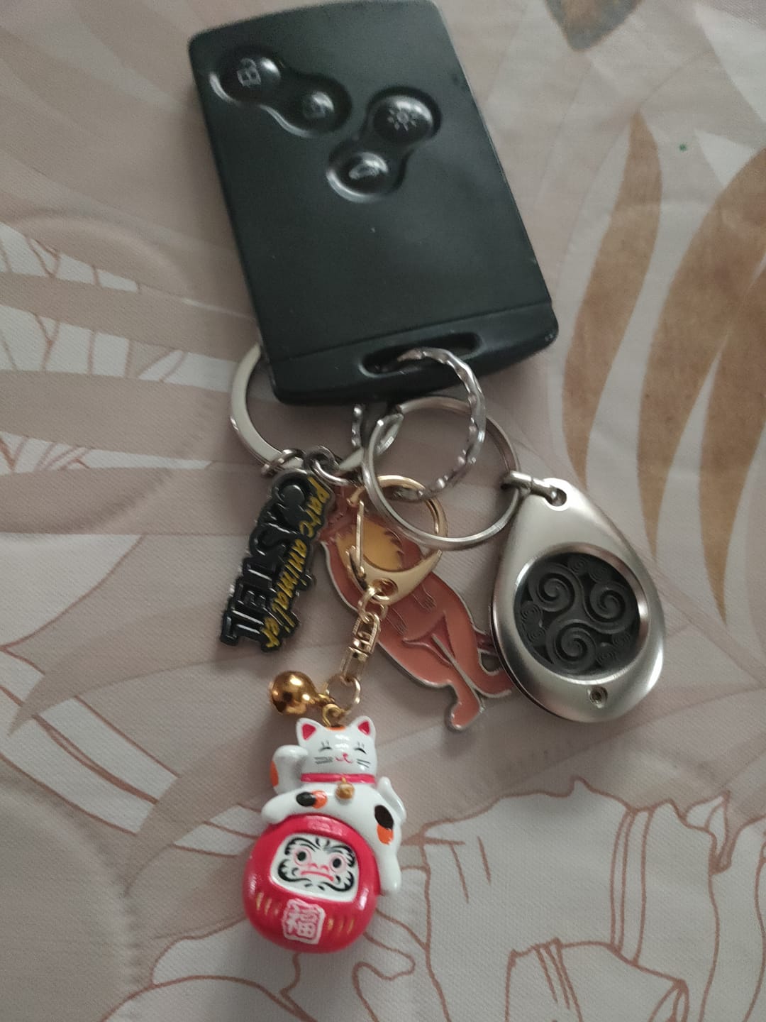 Customer photo review of Porte-clé Porte-Bonheur Japonais