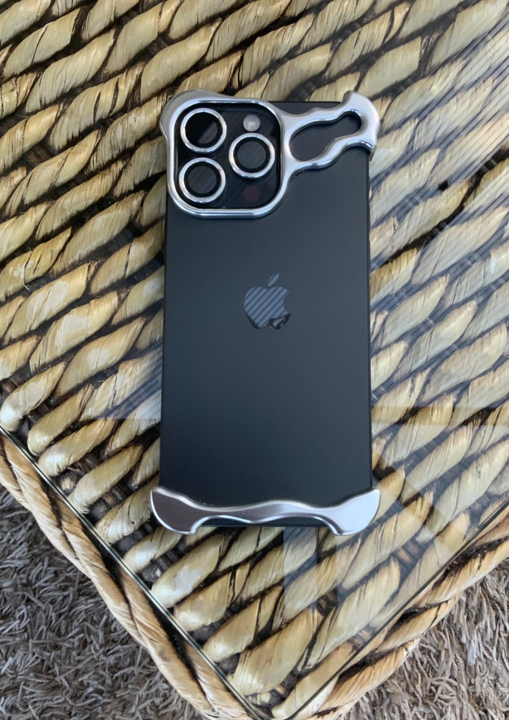 Customer photo review of Nakd Edge | Titanium Shockproof iPhone Case