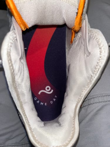 Customer photo review of Game Day Performance Insoles