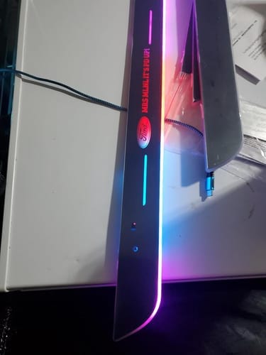 Customer photo review of Add-On® LED Door Sill PRO