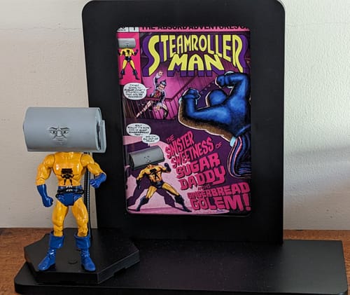 Customer photo review of Frame  and Shelf Display