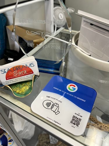 Customer photo review of Google Reviews - Plate