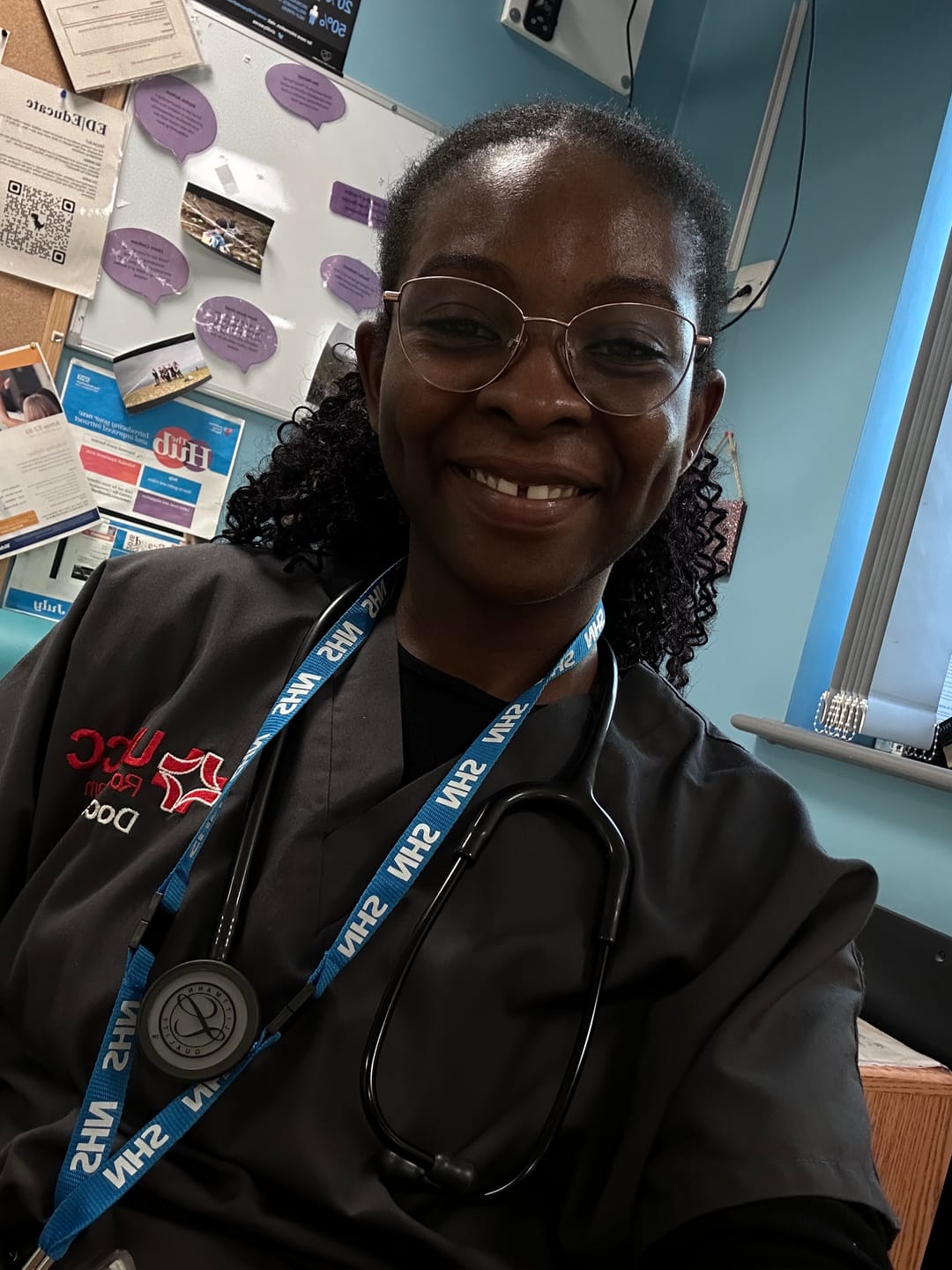 Customer photo review of Littmann Classic III Monitoring Stethoscope: All Black 5803