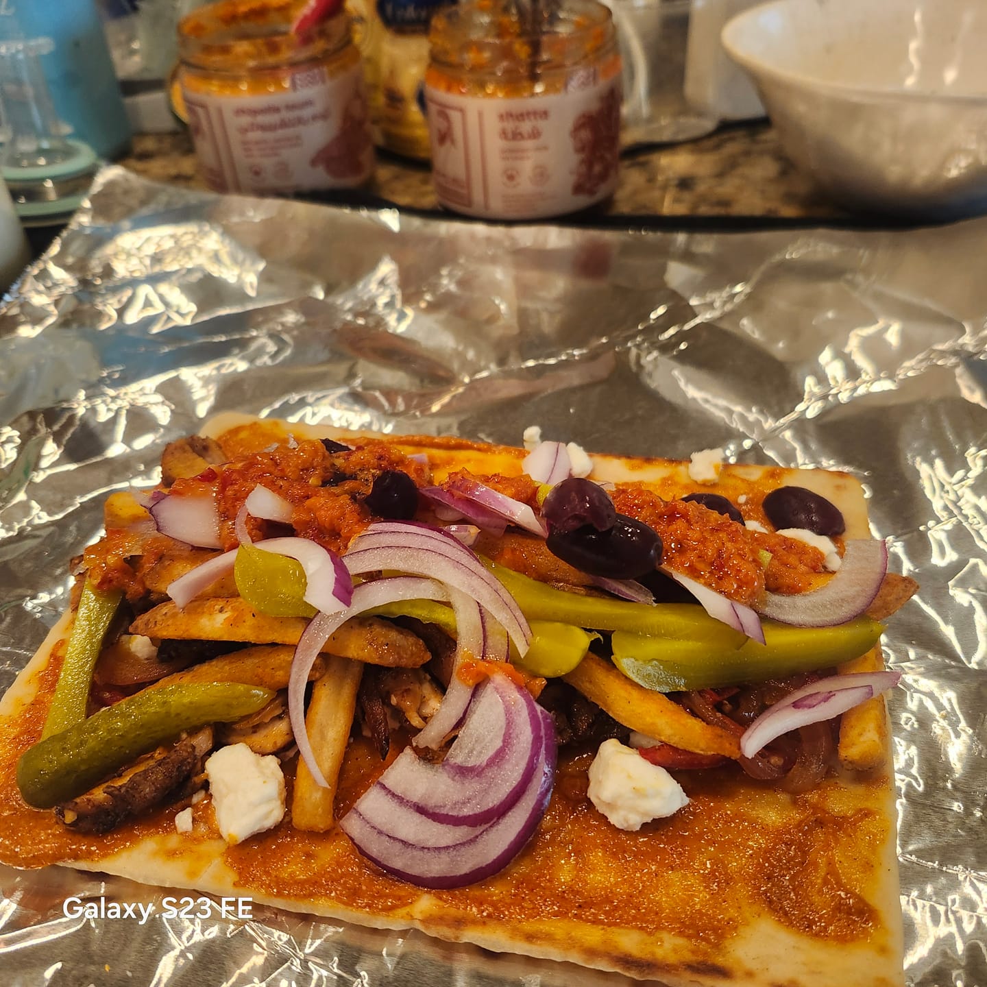Customer photo review of chipotle toum