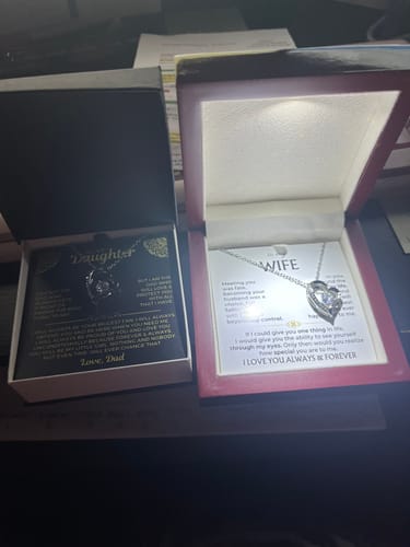 Customer photo review of To My Wife - I Love You Always & Forever - Gift Set - SS568