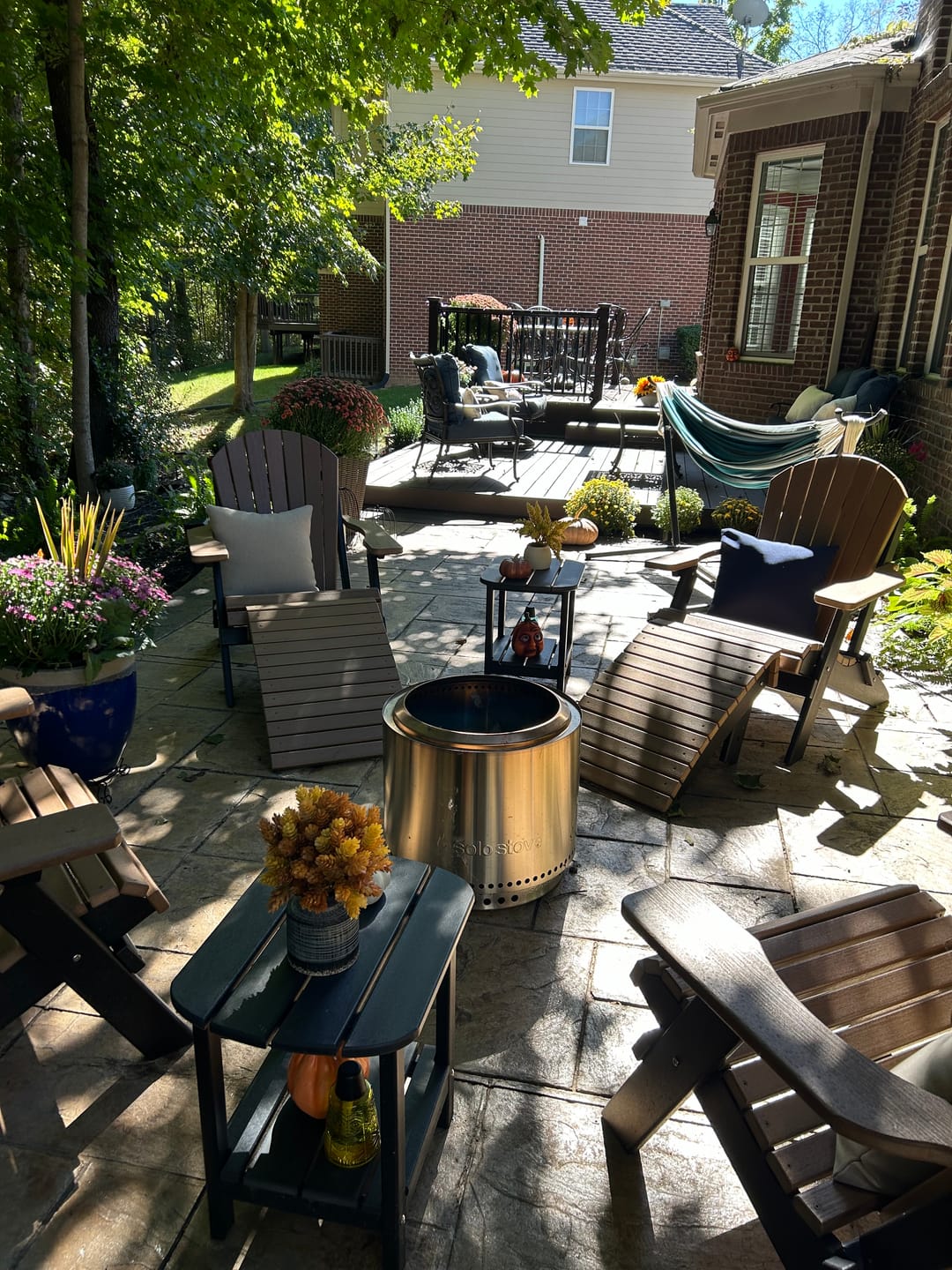 Customer photo review of QUICK SHIP - DuraWeather Poly® Folding Ottoman Footrest - Ships Fully Assembled