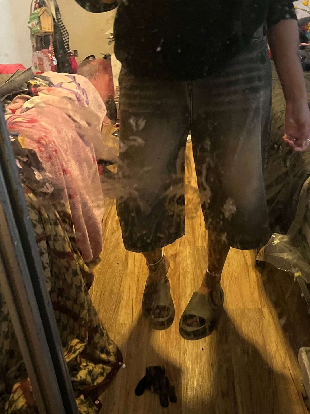 Customer photo review of Aelfric Eden Vintage Washed Longline Jorts