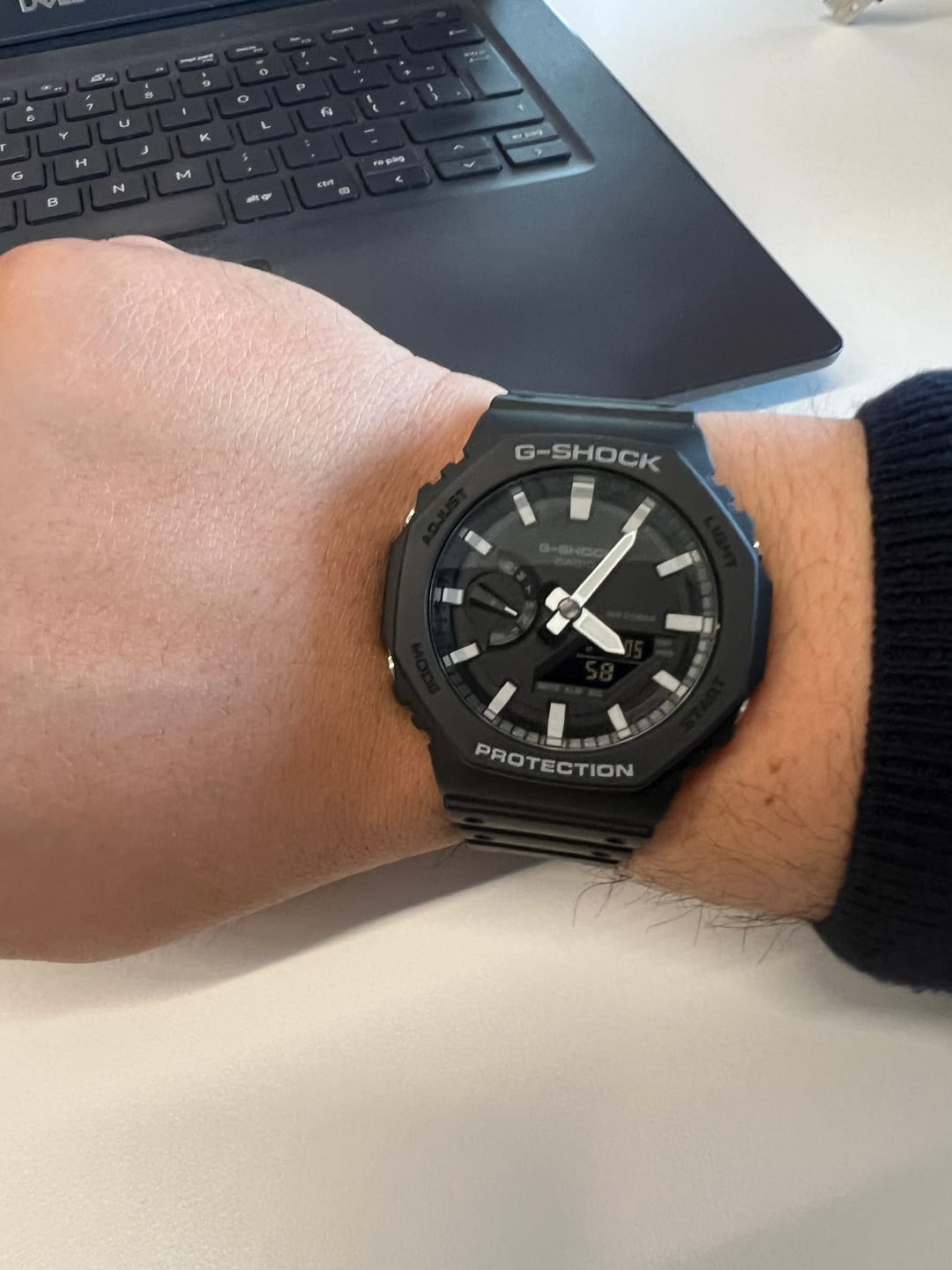 Customer photo review of Reloj Casio G-Shock Royal Oak "Casioak" GA-2100-1ADR Carbon Core Negro