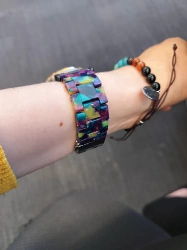Customer photo review of Garmin Resin Band - Sleek QuickFit Design for Style, Comfort