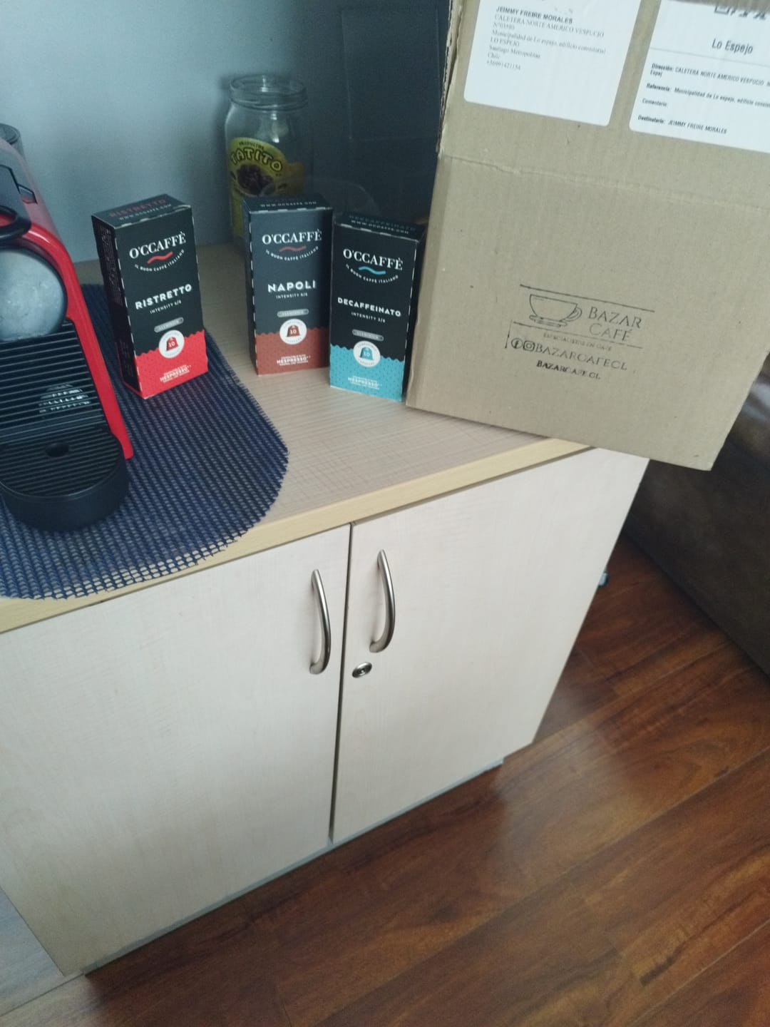 Customer photo review of Pack Occaffe 240 Cápsulas Aluminio Compatibles para Nespresso