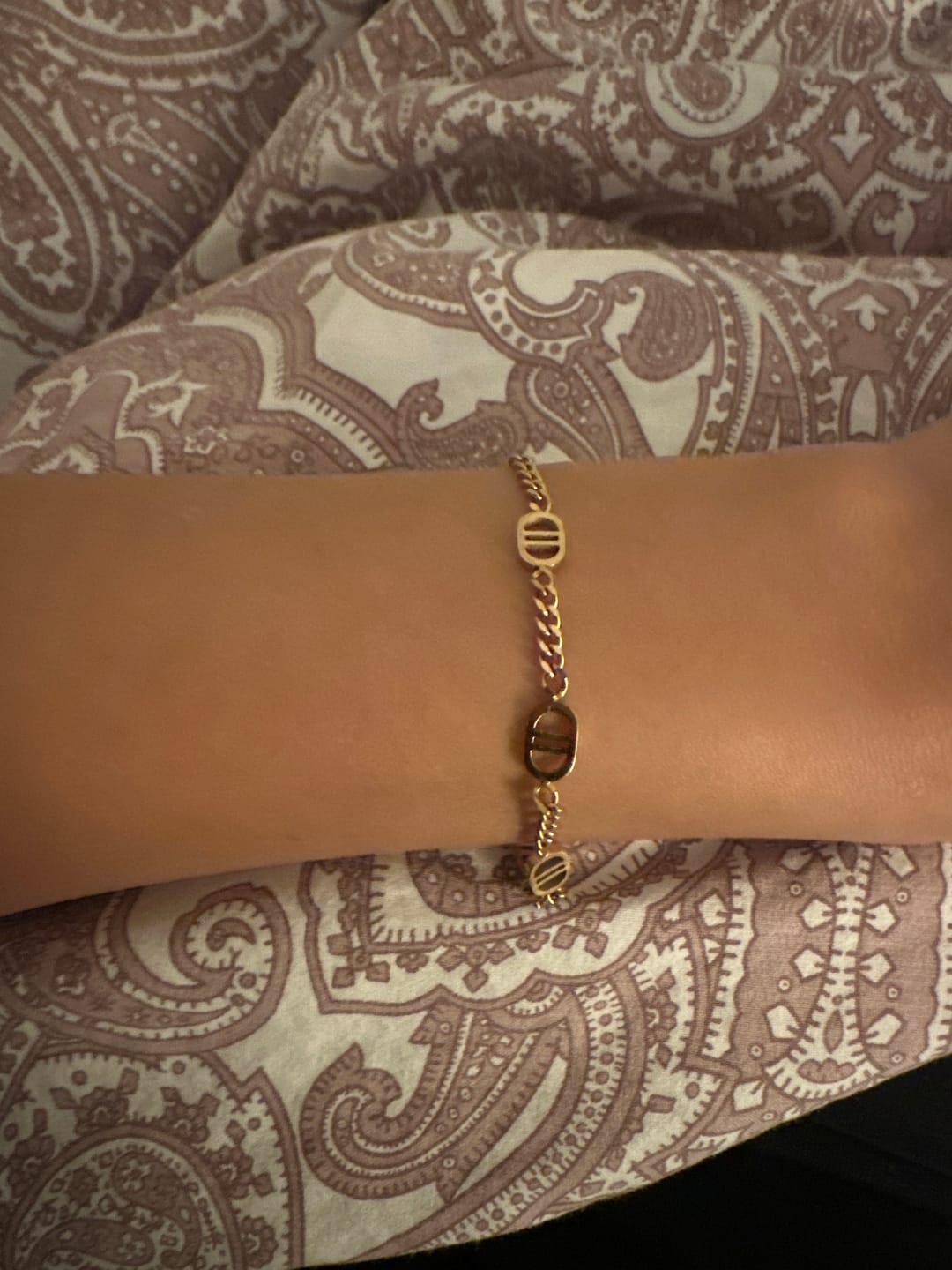 Customer photo review of Five Prestige Armband | 18K vergoldet