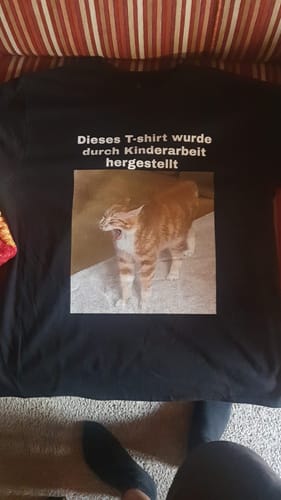 Customer photo review of Erstelle Dein Eigenes T-Shirt