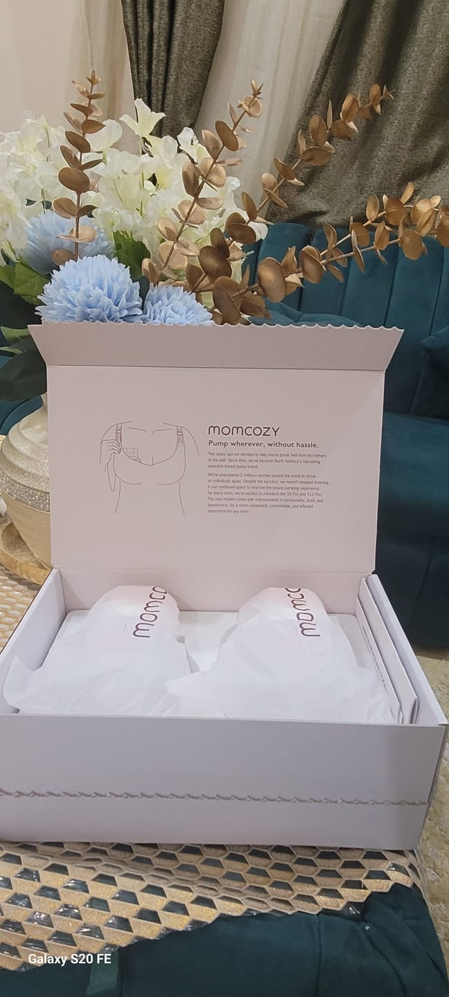 Customer photo review of Momcozy Wearable Breast Pump S12 Pro