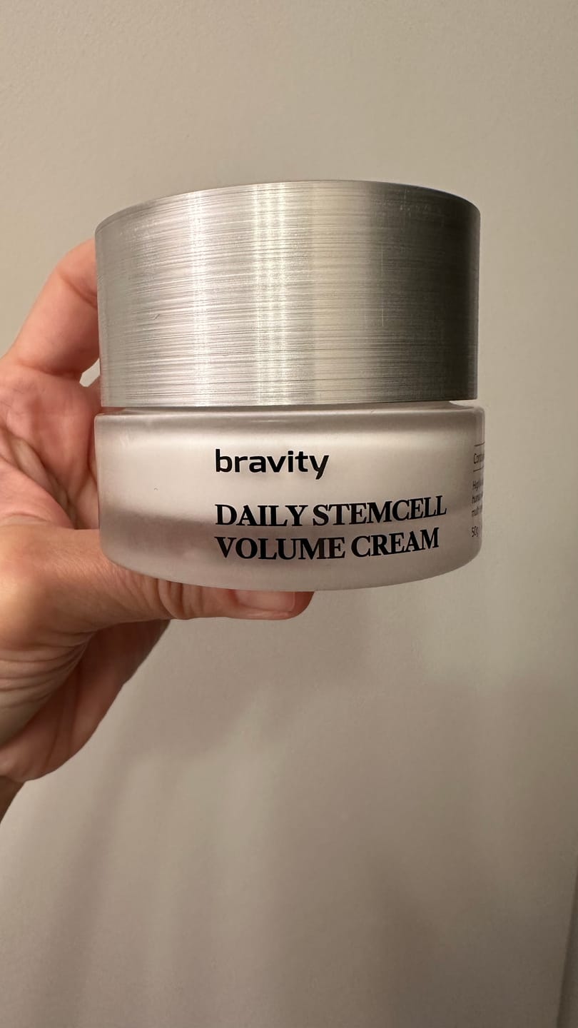 Customer photo review of Bravity Daily Volume Cream