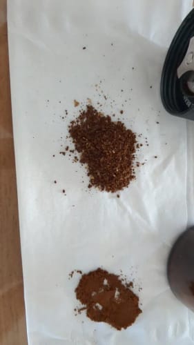 Customer photo review of Stainless Steel Hand Grinder