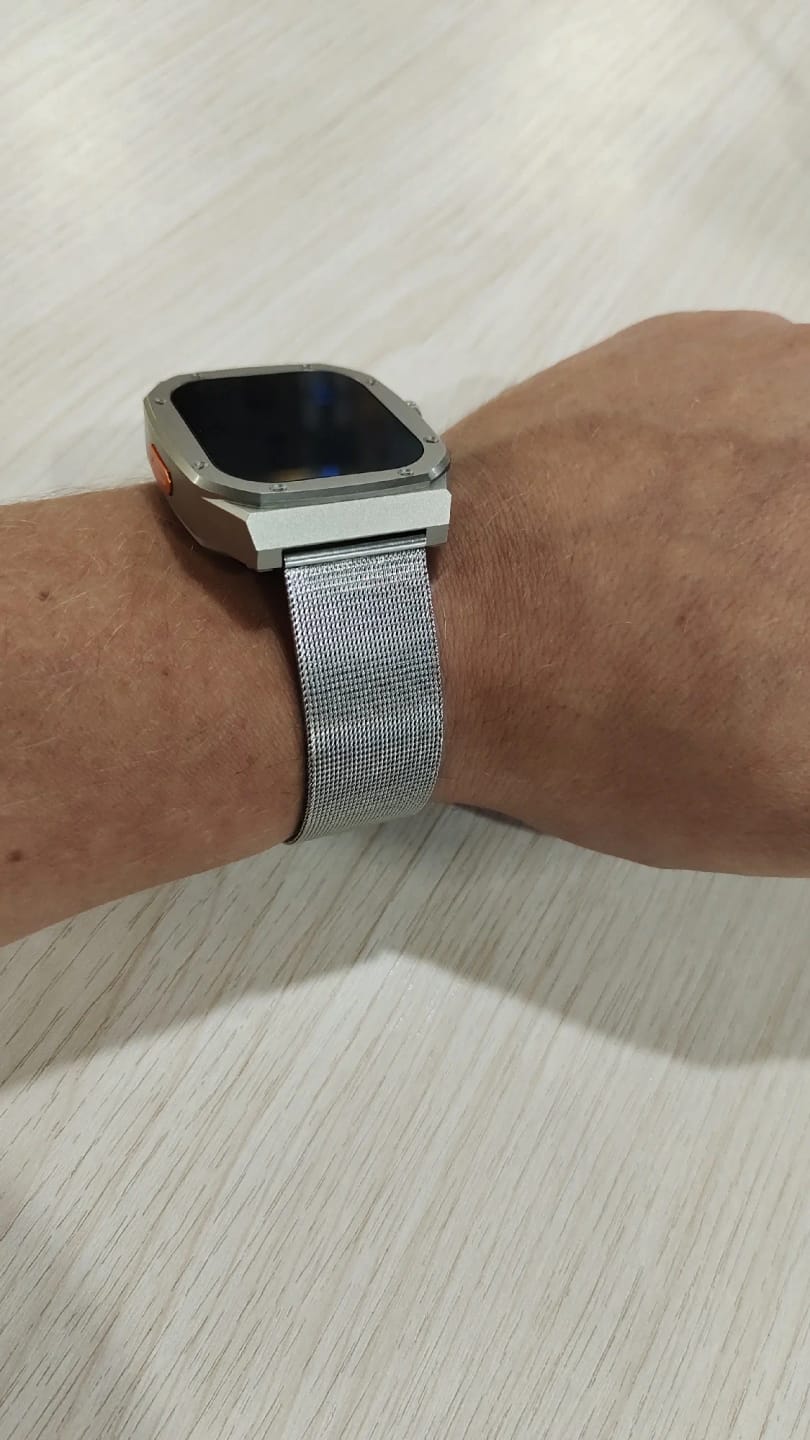 Customer photo review of Huawei Milanese Stainless Steel Band - Comfortable and Sleek