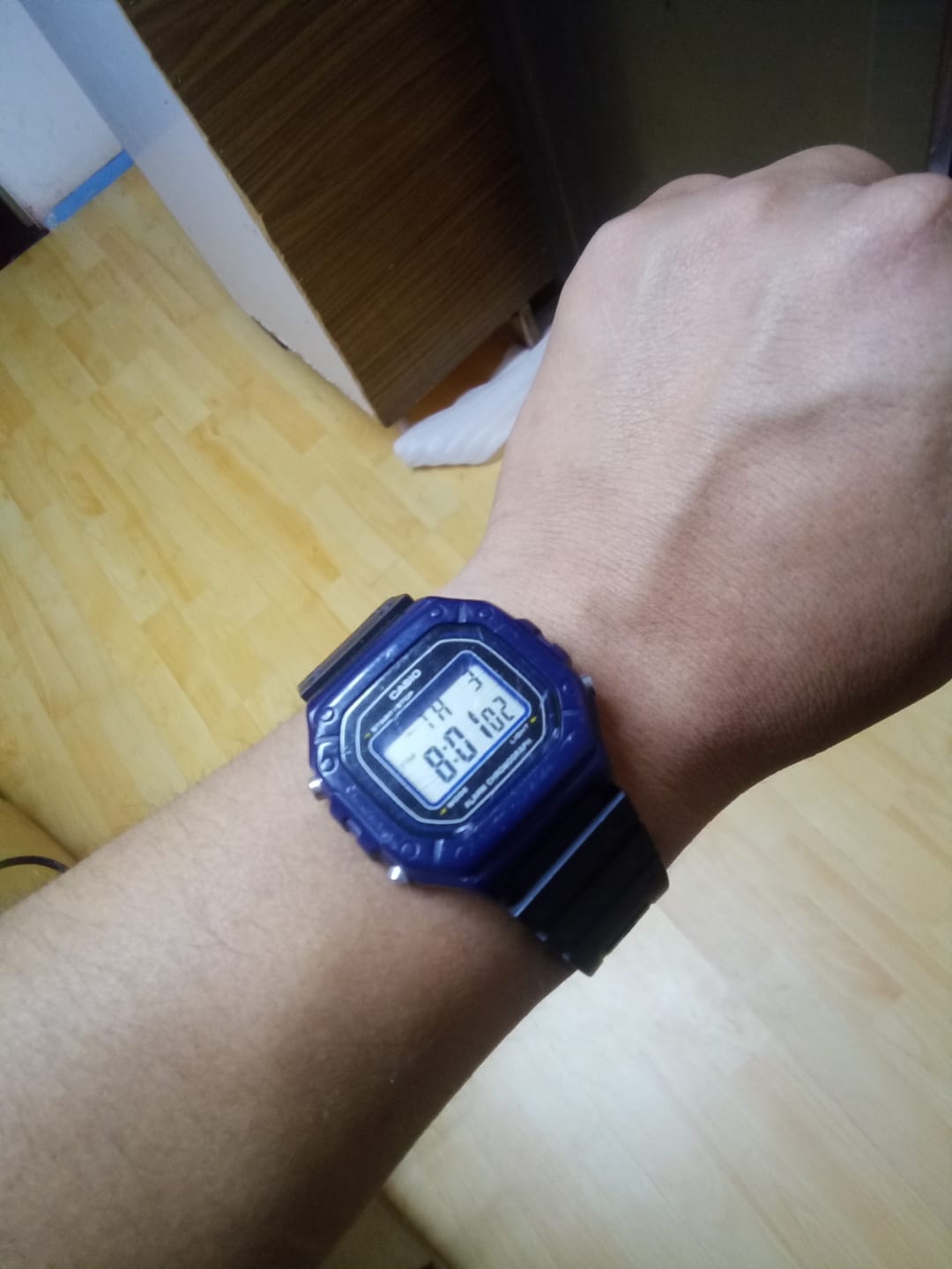 Customer photo review of Reloj Casio Vintage W-218H-2AVDF Azul