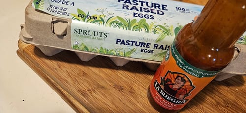 Customer photo review of Traditional Red Hot Sauce 2 Pack
