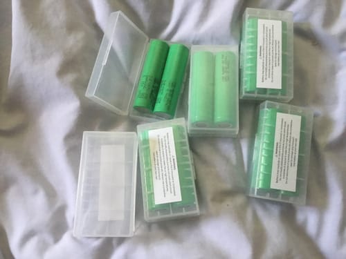 Customer photo review of Samsung 25R 18650 2500mAh 20A Battery