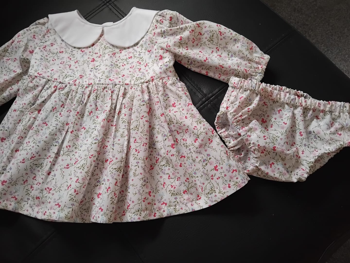 Customer photo review of Floral Field Polycotton Fabric