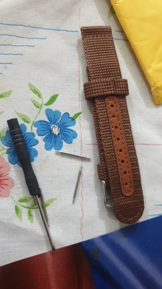 Customer photo review of Huawei Nylon Band - Tough, Breathable, Versatile Strap