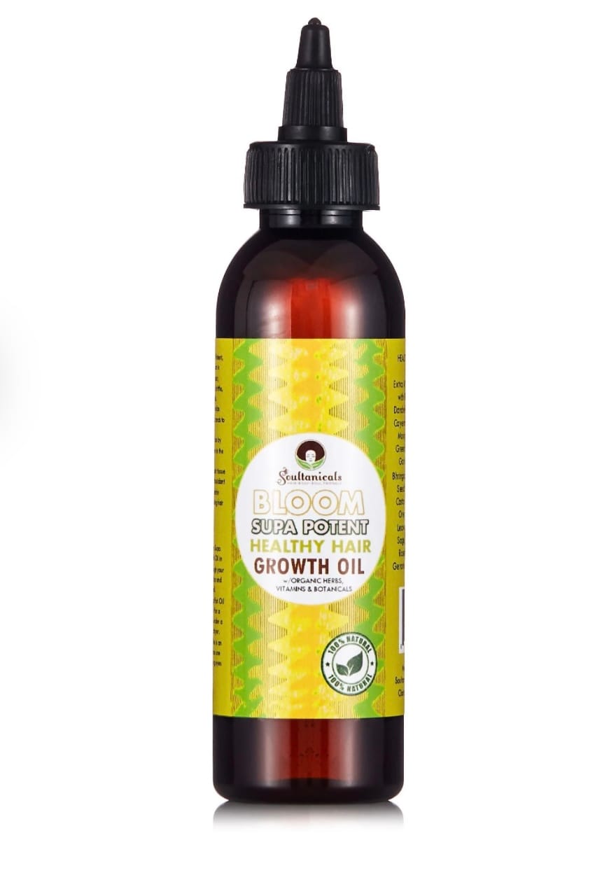 Customer photo review of Bloom- Supa Potent Healthy Hair Growth Oil