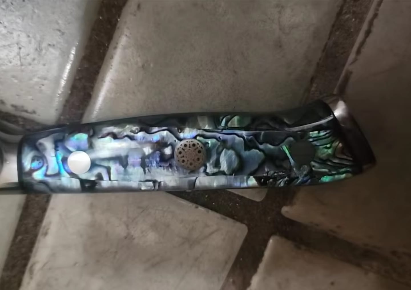 Customer photo review of Hikari (光) - Japanese Damascus 6 inch Utility Knife