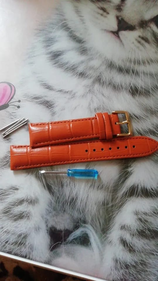 Customer photo review of Suunto Genuine Leather Watch Band - Classic Style Upgrade