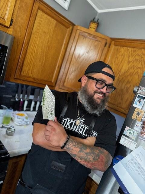 Customer photo review of Aotsuki (青月) Sets - Japanese Damascus Steel Chef’s Knives