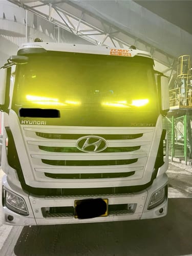 Customer photo review of LED Windshield Eyes For Car And Truck
