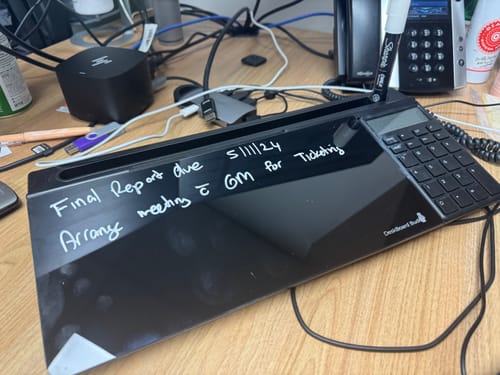 Customer photo review of DeskBoard Buddy