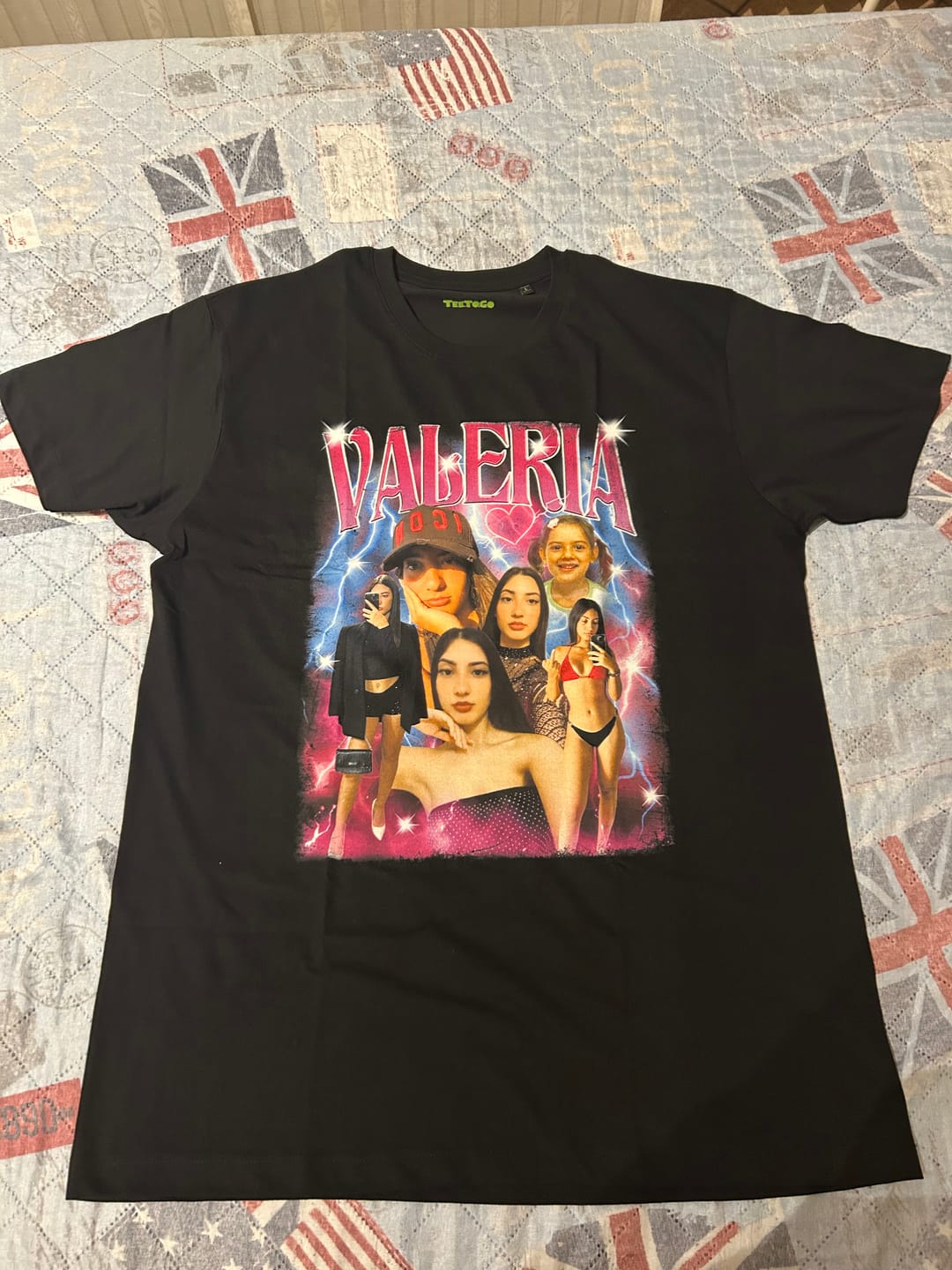 Customer photo review of BOOTLEG T-SHIRT GIORGIA TEMPLATE