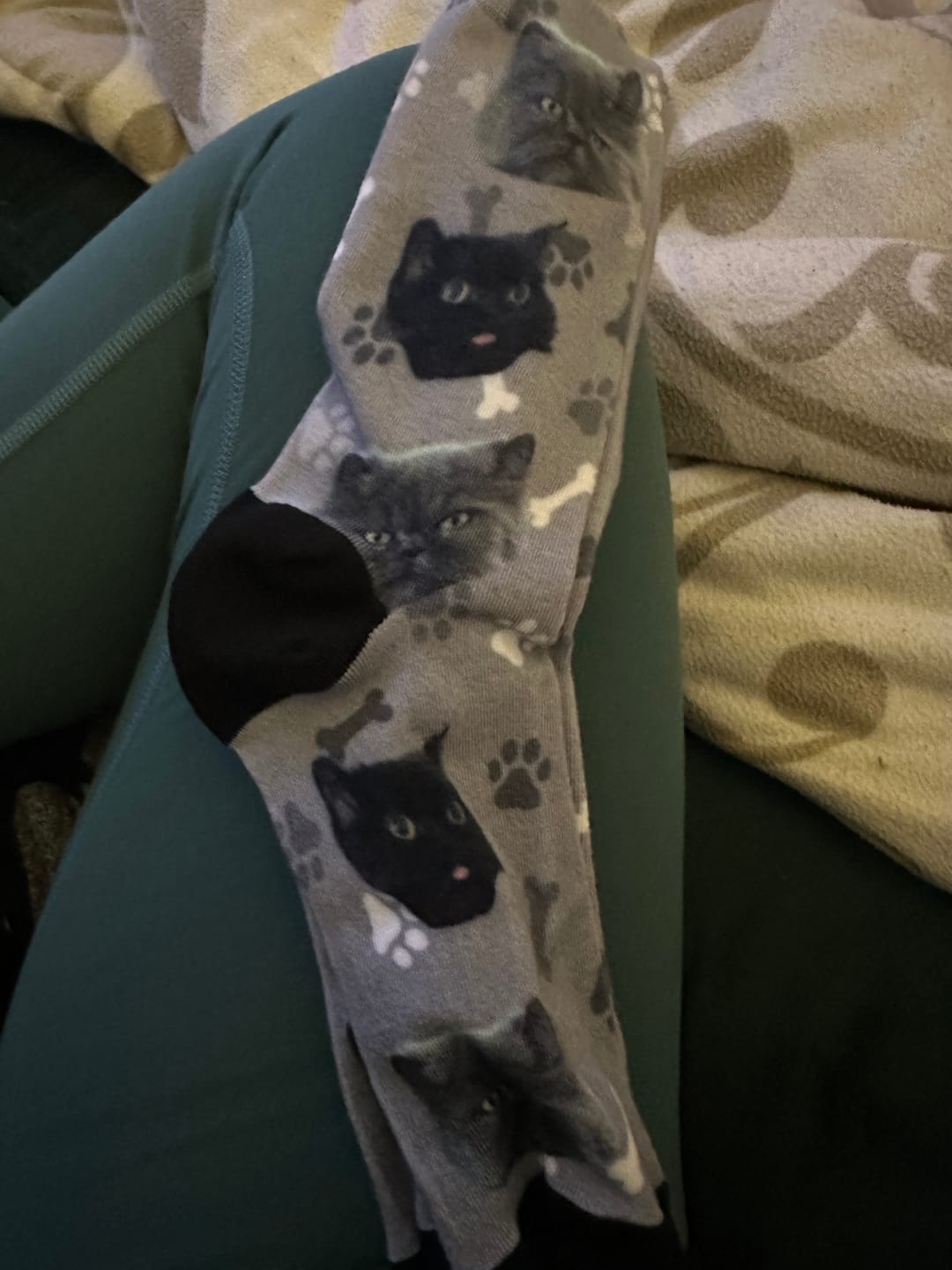 Customer photo review of Foto - Calcetines personalizados