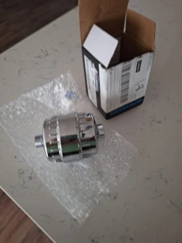 Customer photo review of Tubo™ Shower filter