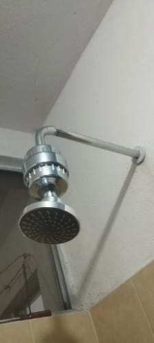 Customer photo review of Tubo™ Shower filter