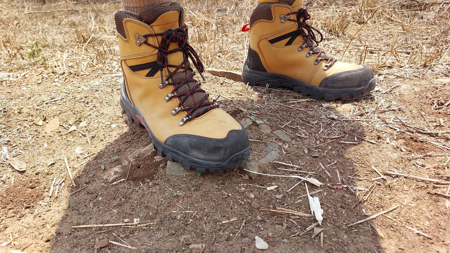 Customer photo review of Renegade Safety Work Boots