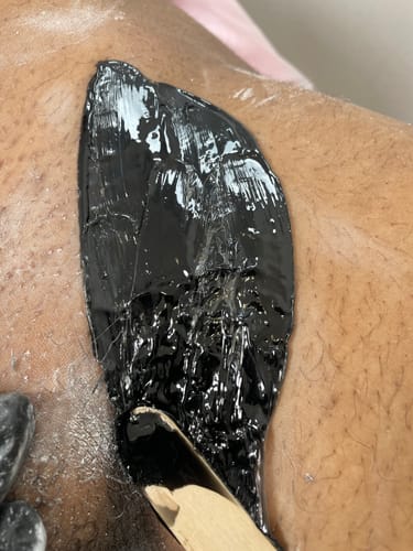 Customer photo review of Black Coral Hard Wax 1kg