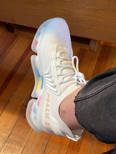 Customer photo review of White Psalm 23s