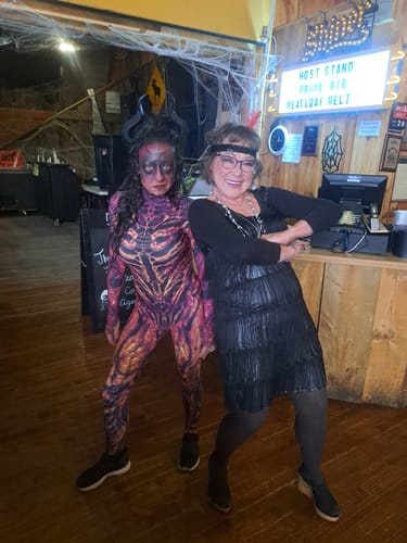 Customer photo review of Blood Zombie Bodysuit