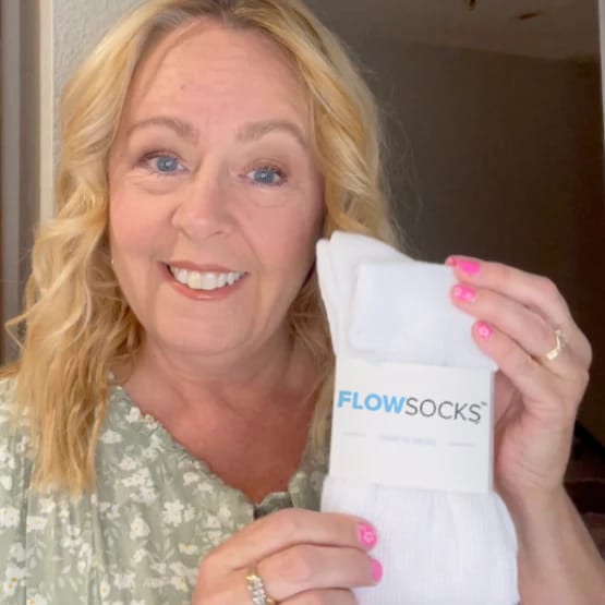 Customer photo review of FlowSocks™ - Støttesokker