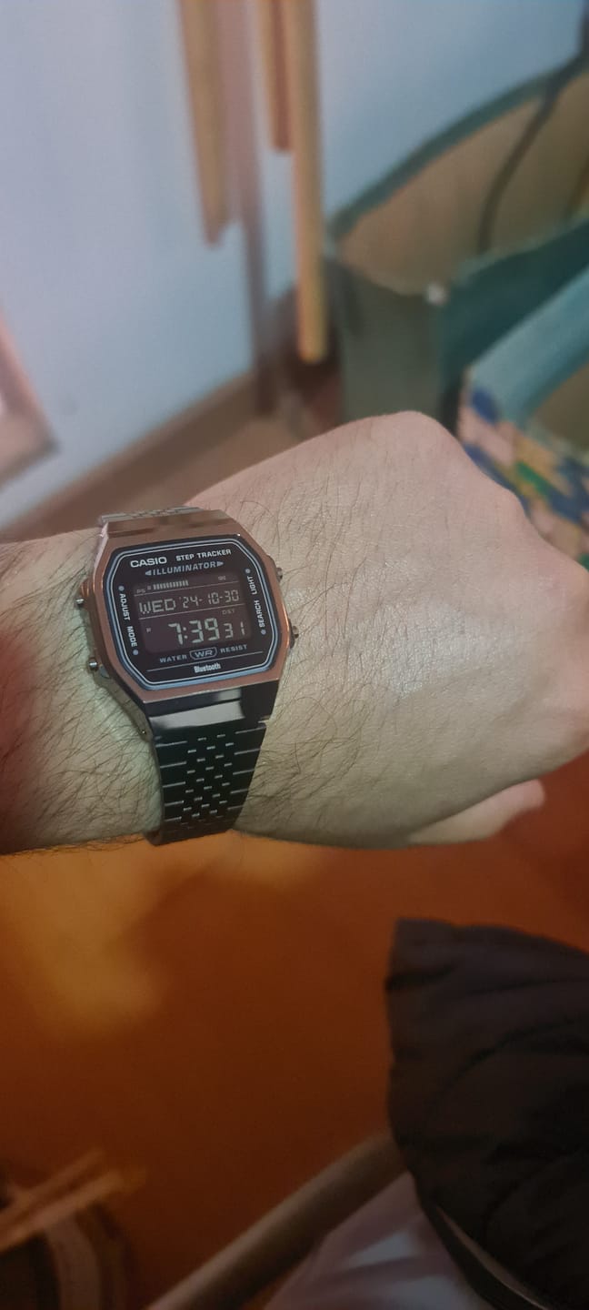 Customer photo review of Reloj Casio Vintage ABL-100WEGG-1BDF Negro