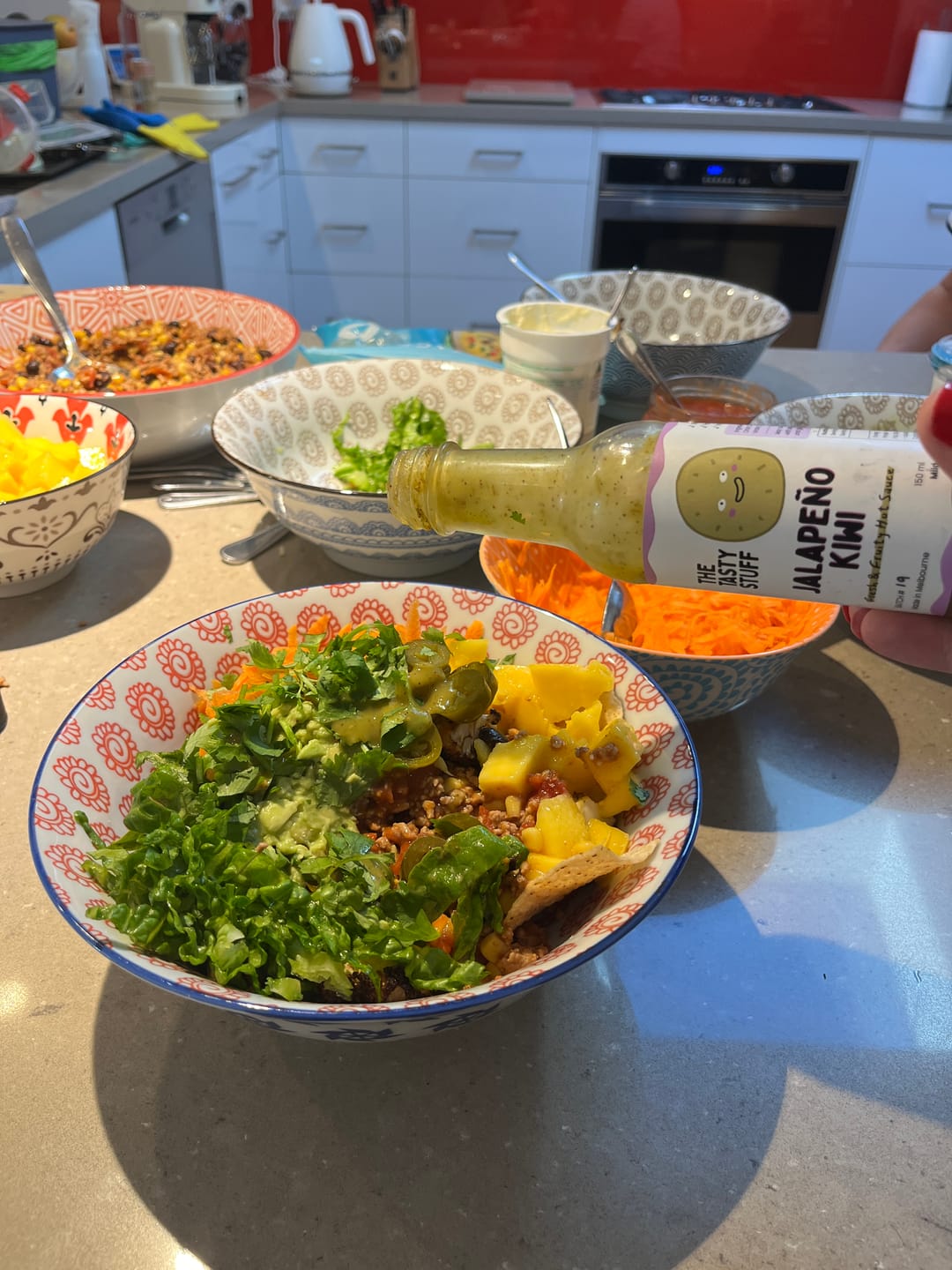 Customer photo review of Jalapeño Kiwi Fruit Hot Sauce 150ml